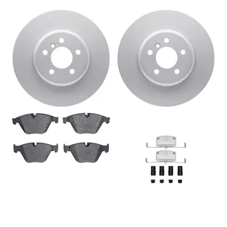 R1 Concepts WDUH1-31230 Carbon Series Brake Rotors W/ 5000 Oep Brake Pads & Hdw